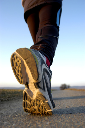 ¿Running or walking?