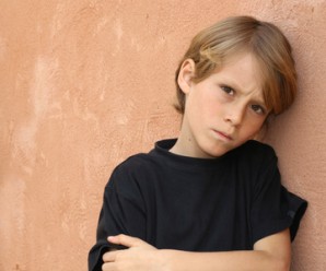 unhappy child